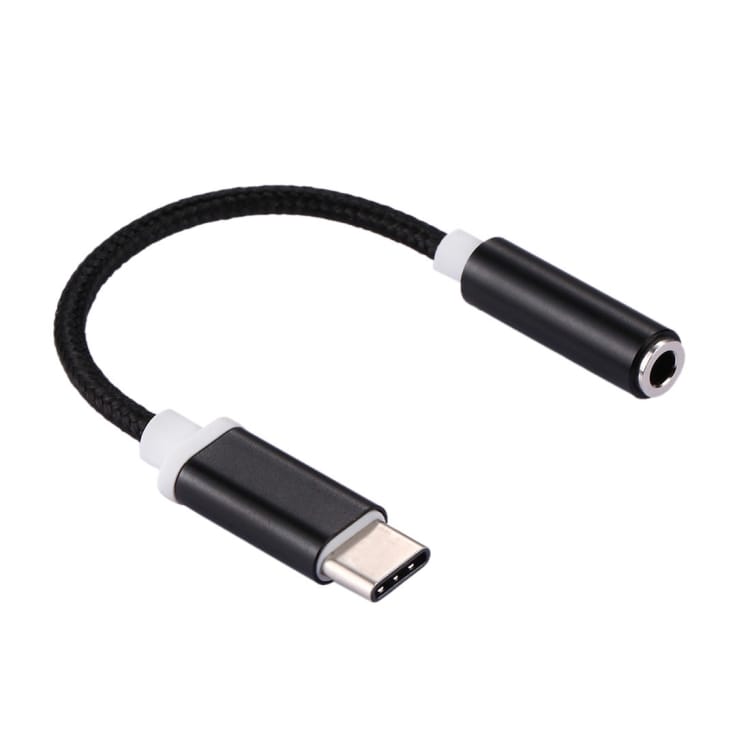 USB-C til 3,5 mm lydadapter 10 cm