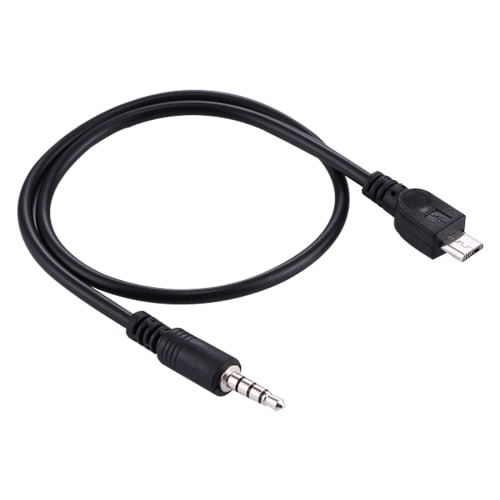 Aux-kabel / lydkabel 3,5 mm til mikro-USB