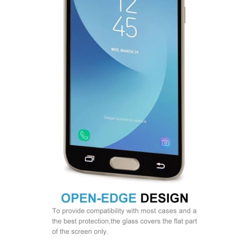 Skærmskåner i glas Samsung Galaxy J3 2017 - Helskærmsbeskyttelse
