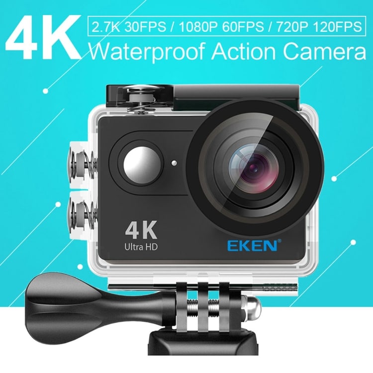 EKEN H9R Ultra HD  4K WiFi Sportskamera med fjernkontrol