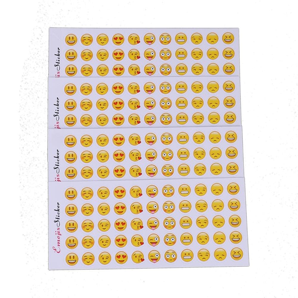 Emoji Klistermærker - 660 stk. stickers