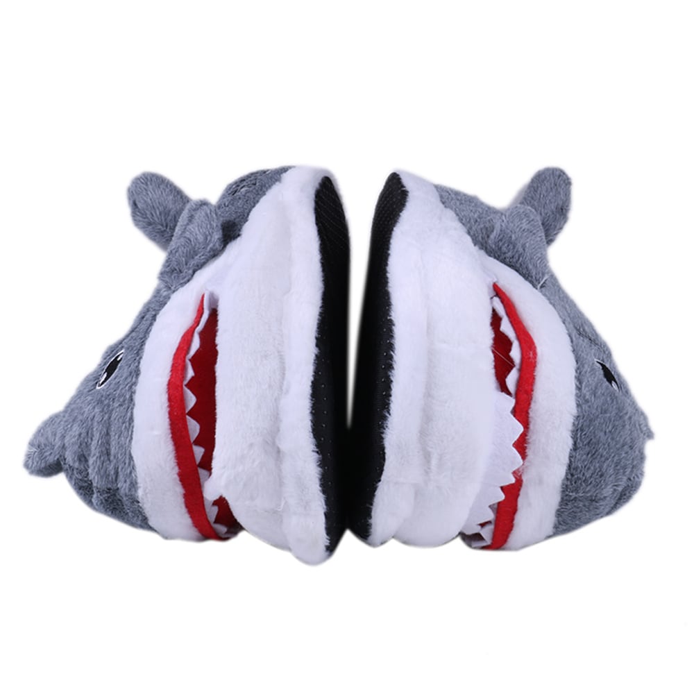 Haj-Tøfler - Shark Slippers One Size