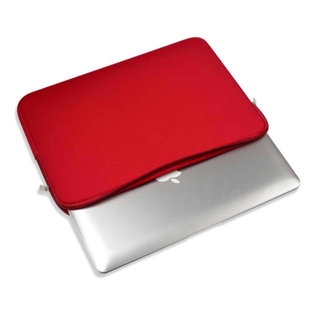Rødt Laptopfoderal 7 tommer