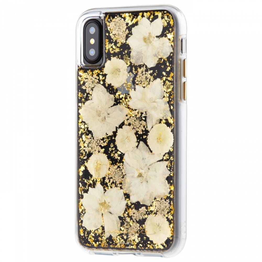 Case-Mate Karat Petals iPhone X Antique White