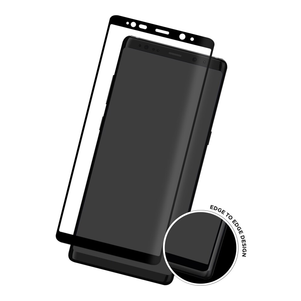 Eiger 3D E2E Screen Protector Samsung Note 8 Clear/Black