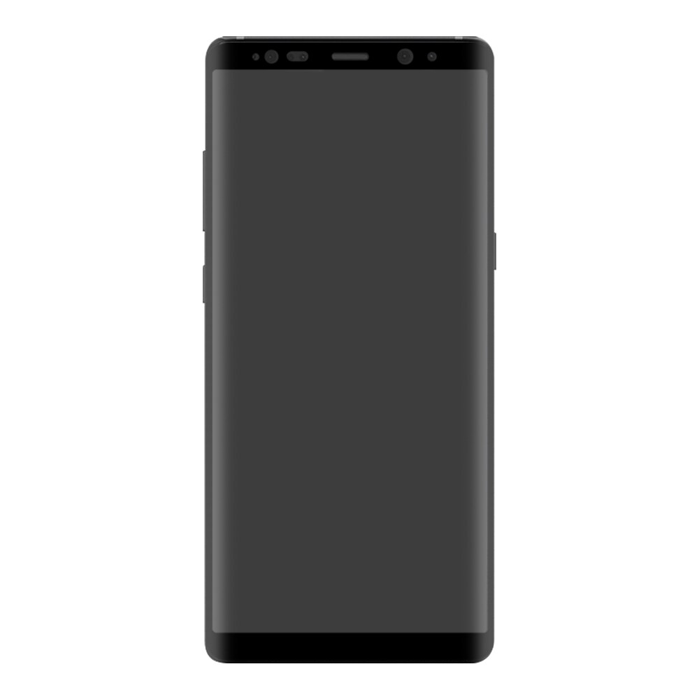 Eiger 3D E2E Screen Protector Samsung Note 8 Clear/Black