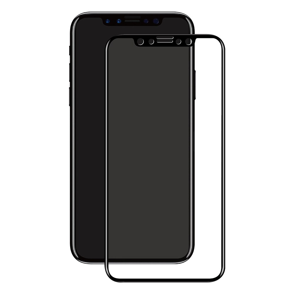Eiger 3D Screen Protector Glass iPhone X/XS Clear/Black