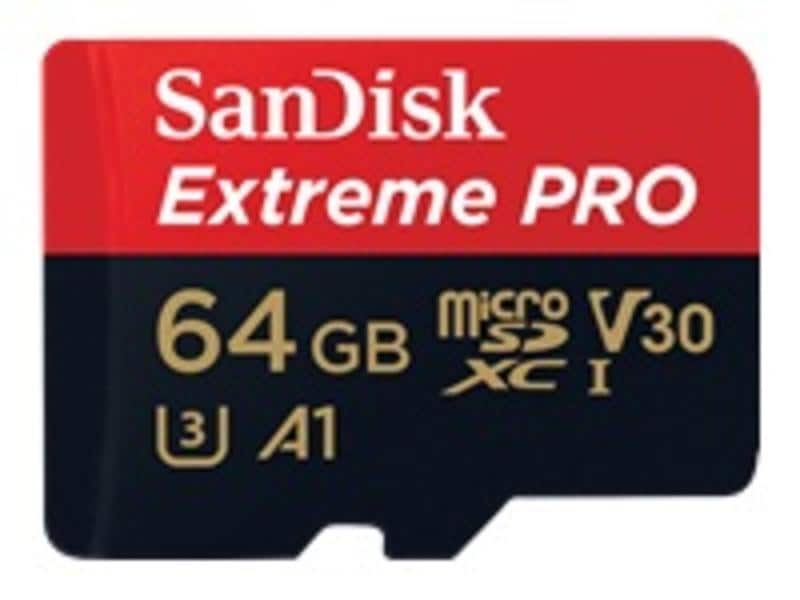 64GB SanDisk Extreme Pro microSDXC Class 10 UHS-I Class 3 100/90MB/s A1