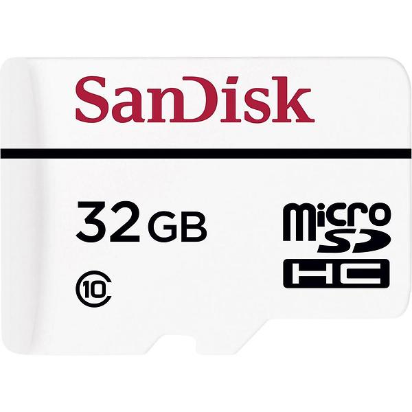 32GB SanDisk High Endurance microSDXC Class 10