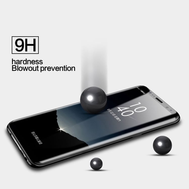 MOFI Helskærmsskåner hærdet glas Samsung Galaxy Note 8 - Sølv