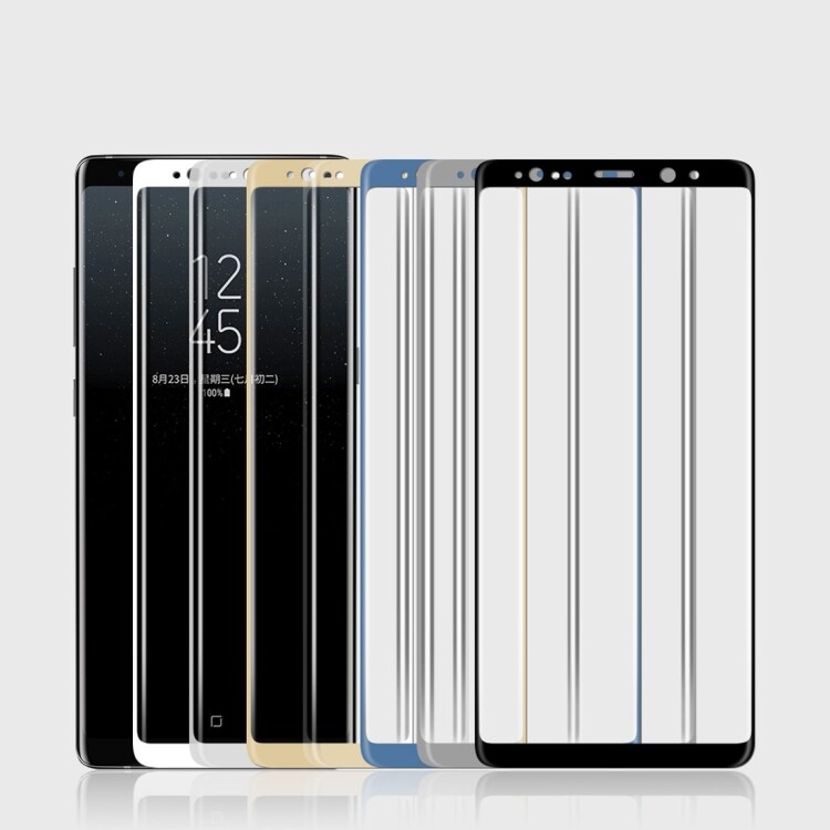 MOFI Helskærmsskåner hærdet glas Samsung Galaxy Note 8 - Sølv
