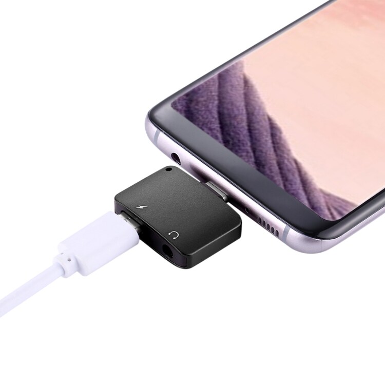 Adapter høretelefon & ladeudtag USB-C / Type-C Samsung / Lg Huawei sony mm