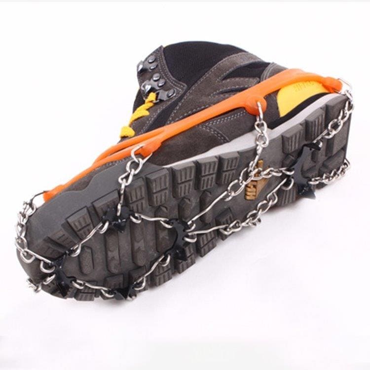 Skridbeskyttelse / Pigge til sko - Voksen størrelse med 8 dupper