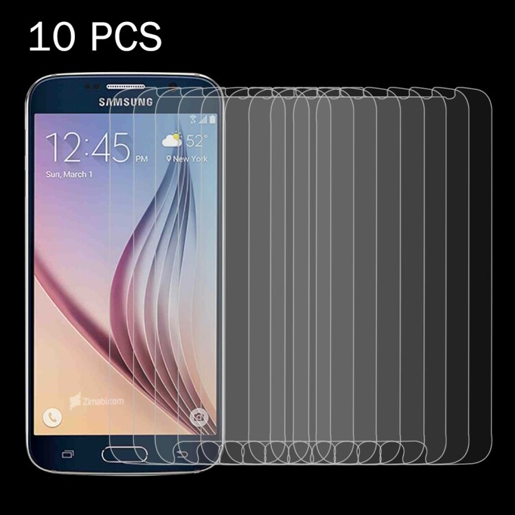 Skærmskåner Hærdet Glas Samsung Galaxy S6 - 10-PAK