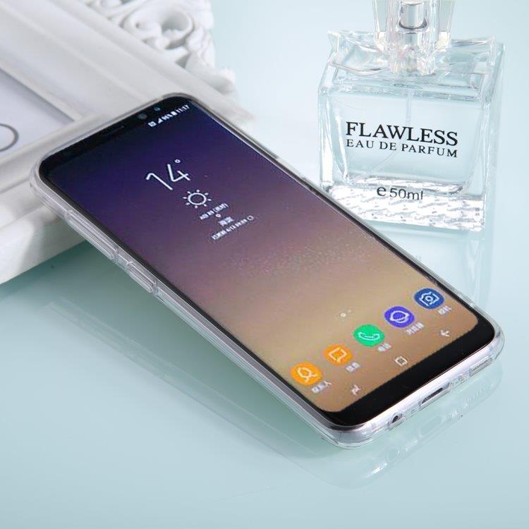 Diamant Spejlcover med mobilring Samsung Galaxy S8+