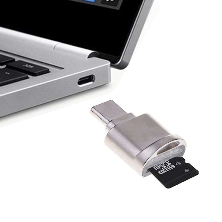 Kortlæser USB-C / Type-C til Micro SD