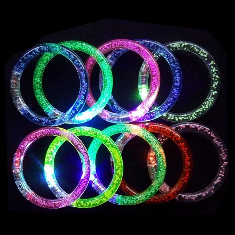 Glowing Party Armbånd 20 stk. LED belysning