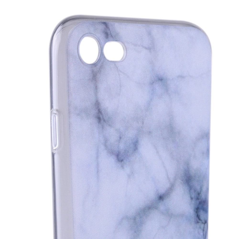 Bagcover Marmor iPhone 7 Plus - Grå