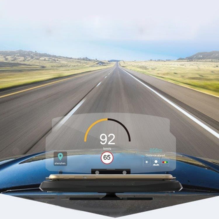 Universal Mobil GPS HUD Head Up Display holder for bilens instrumentpanel