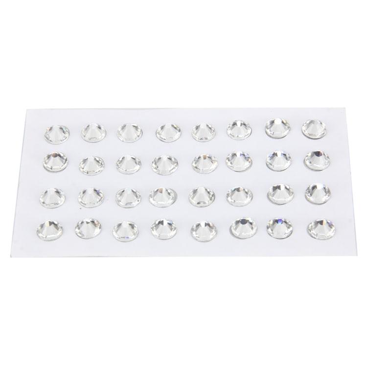 Rhinestone-krystaller / Fake-diamanter til Dekoration - 32 stk. á 6 mm