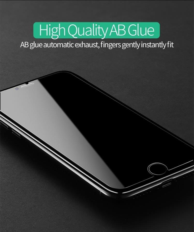 Skærmbeskyttelse / Displaybeskyttelse 3D i Hærdet Glas til iPhone 8 / 7