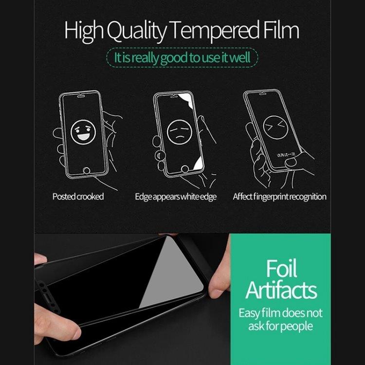 Skærmbeskyttelse / Displaybeskyttelse 3D i Hærdet Glas iPhone X/XS