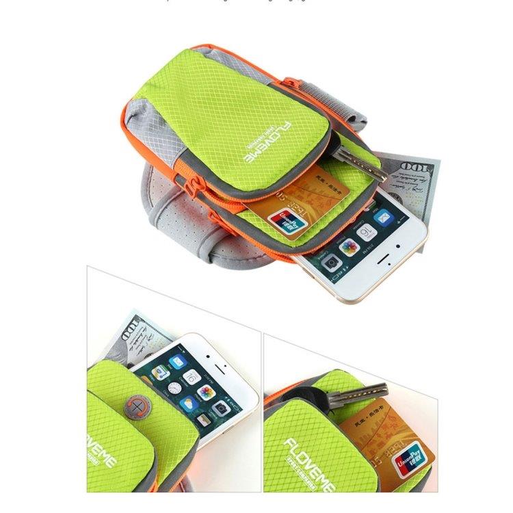 Sportsarmbånd / Armtaske til iPhone / Android - Lyserød