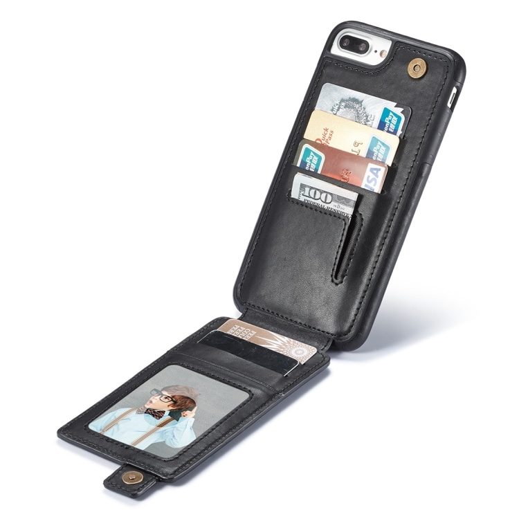 Tegnebog med Flere Rum til Kontokort iPhone 8 Plus & 7 Plus