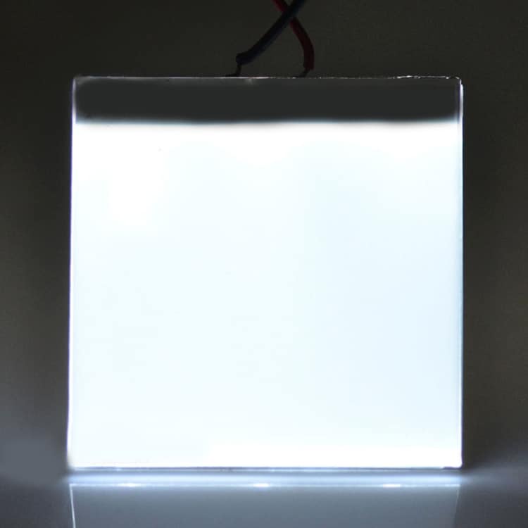 Hvid LED Displayskærm DIY til Raspberry Pi
