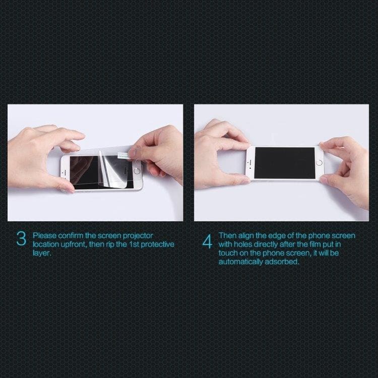 NILLKIN Skærmbeskyttelse Bagside i Hærdet Glas iPhone X
