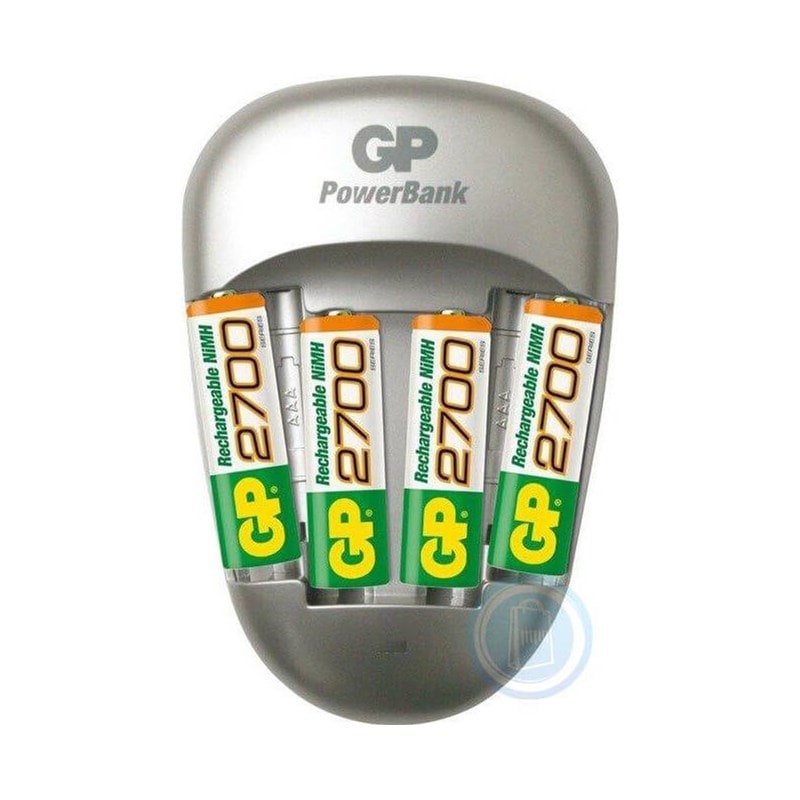GP PowerBank Quick 3 Inkl 4 stk. 2600mAh AA NiMH