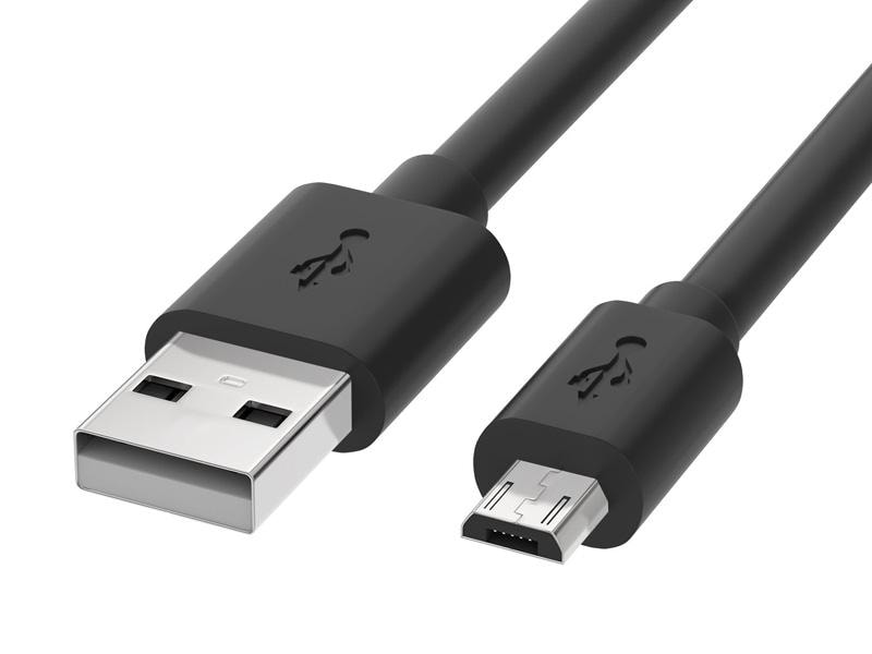 Micro USB kabel 3 m