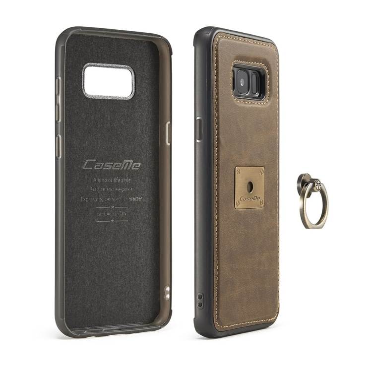 CaseMe Samsung Galaxy S8+ Flip Foderal med Magnetisk Ringholder og håndrem