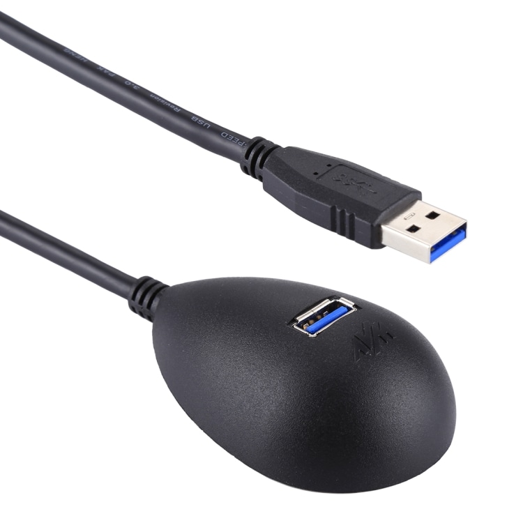 USB 3.0 Forlængerkabel med bordholder