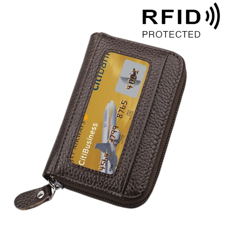 RFID Tegnebog -12 kortrum + kørekort