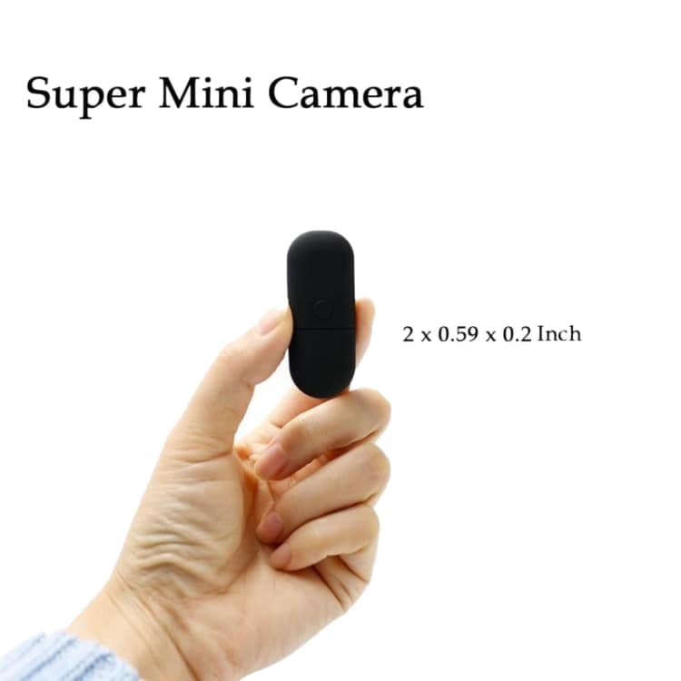 Transportabelt Mini HD Spionkamera 1280X960P
