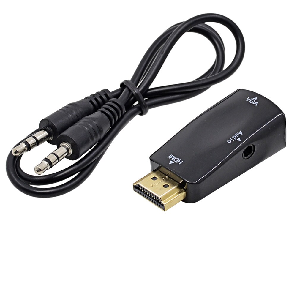 HDMI till VGA Adapter + ljud