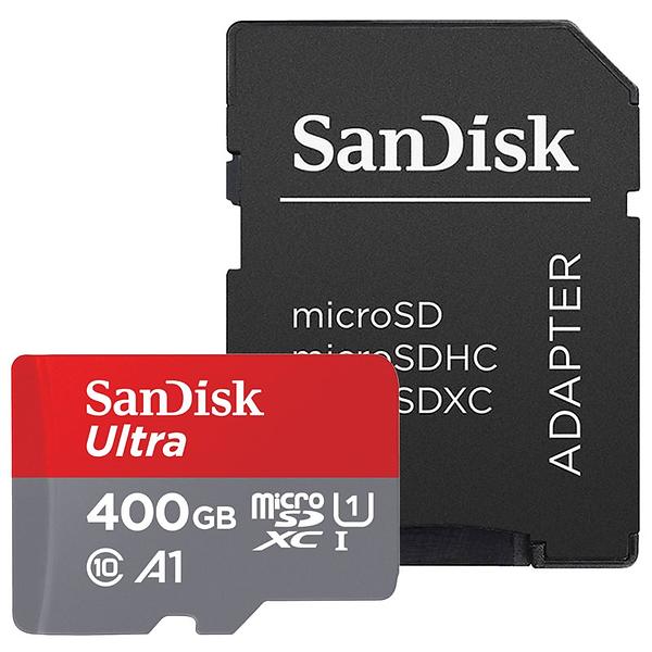 400GB SanDisk Ultra microSDXC Class 10 UHS-I A1