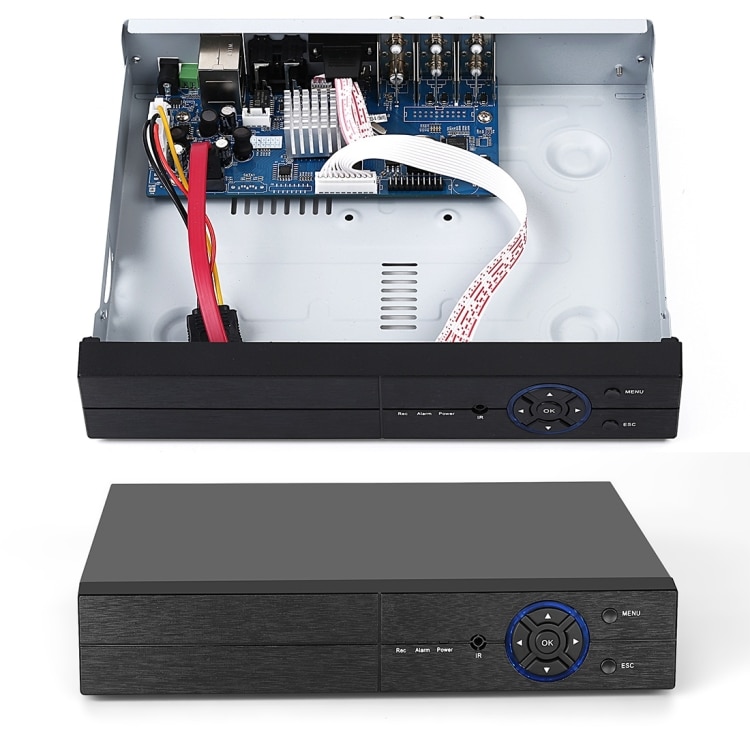 Overvågning DVR-system 720 P 1.0 MP HD 8 stk. kameraer