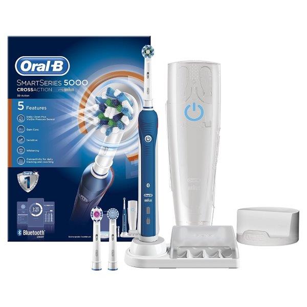 Braun Oral-B Tandbørste SmartSeries 5000 - Blå