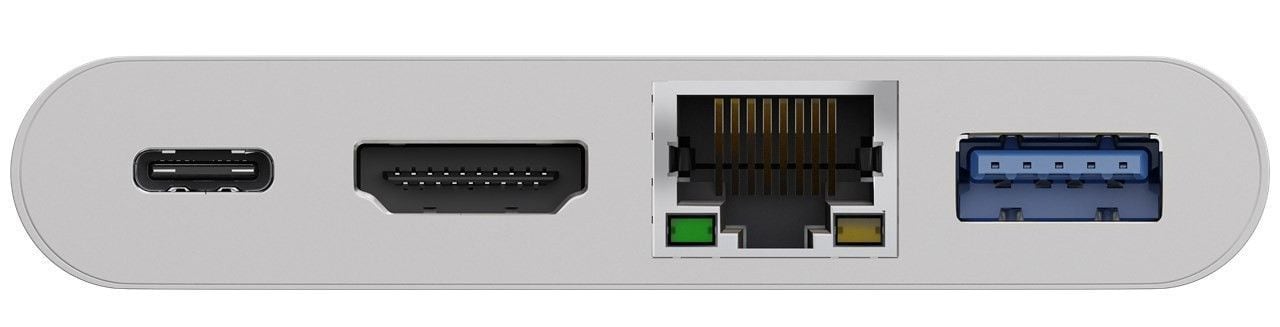 Goobay USB-C Multiportsadapter + HDMI/Ethernet