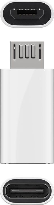 Goobay USB-Adapter USB-C til micro USB - Hvid