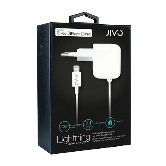 Lightning iPhone Oplader JIVO JL-1523 2.1 A