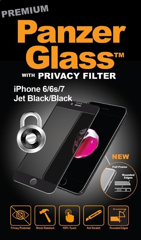 PanzerGlass Screenprotector PREMIUM PRIVACY iPhone 6 / 6S / 7 Sort