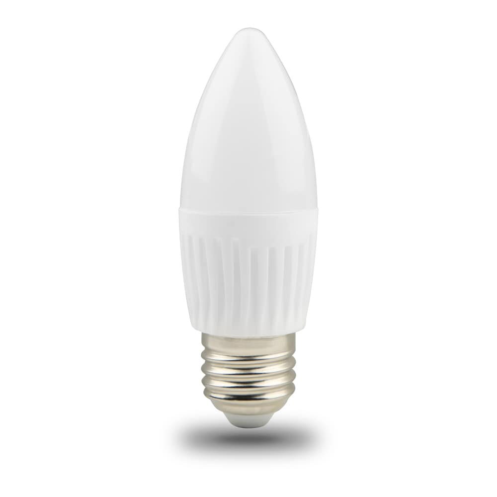 LED-pære C37 E27 10W 230V - Kold Hvid