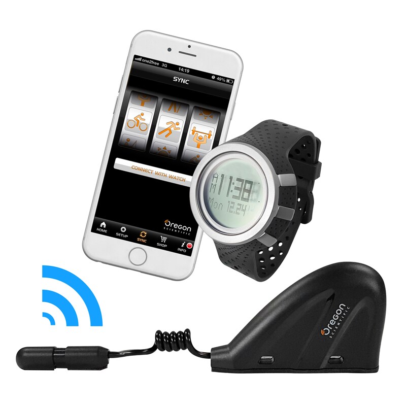 Oregon BLE Bike Sensor Cykel Bluetooth 4.0 til iPhone