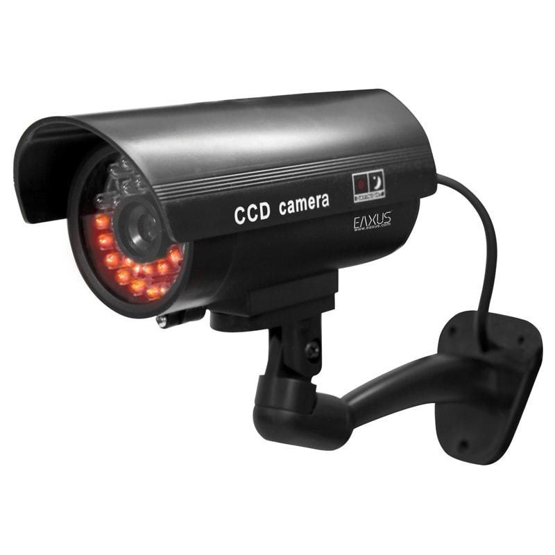 EAXUS Dummy Overvågningskamera med Lys