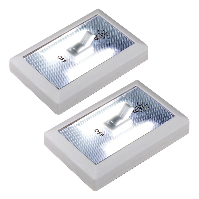 Eaxus Natlampe LED Pakke med 2 stk. med Strømafbrydere
