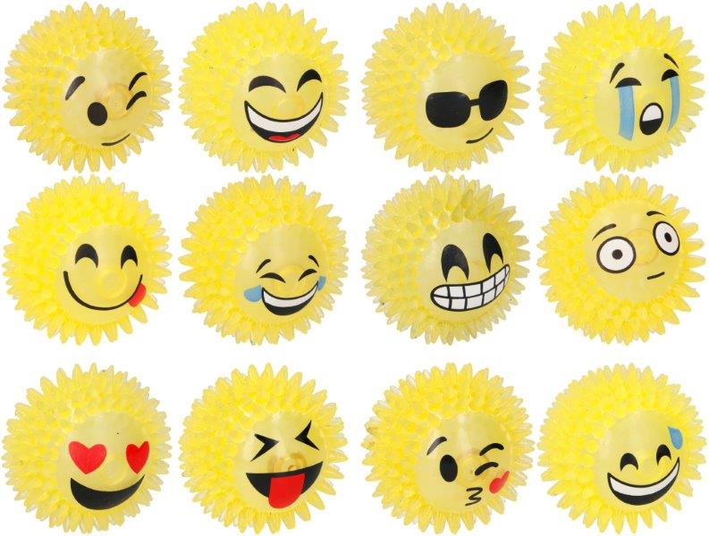 Hoppebold med Emoji Ansigt