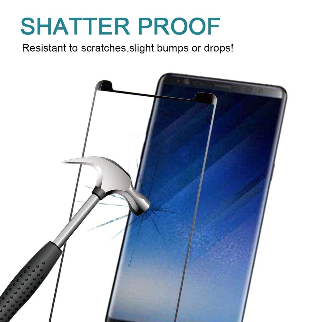 Skærmbeskyttelse / Displaybeskyttelse i Hærdet Glas til Samsung Galaxy Note 8